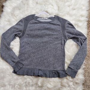 ‎T by Alexander Wang Gray Cotton Pullover